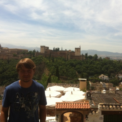 La Alhambra y yo :)